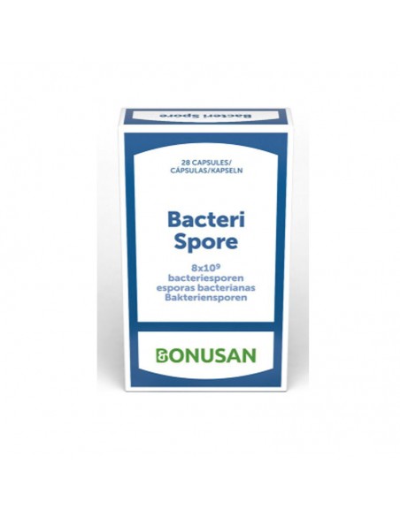 Bacterispore 28 cápsulas. Bonusan