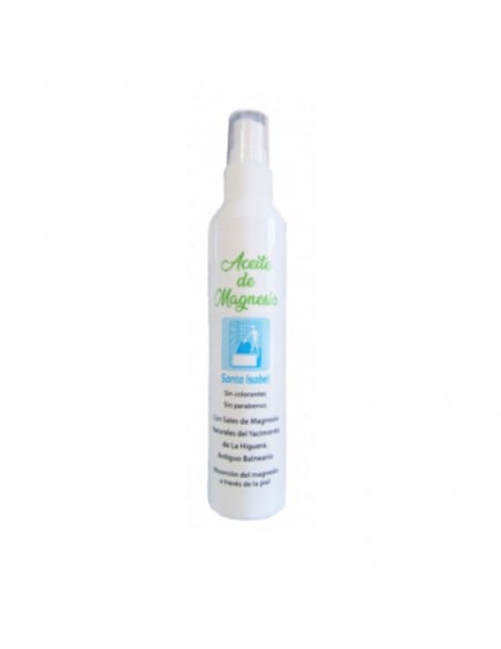 Aceite de magnesio 125 ml. Santa Isabel