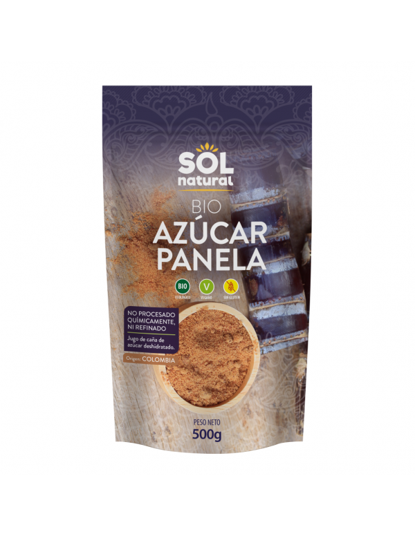 Azúcar Panela Bio 500 g. Sol Natural