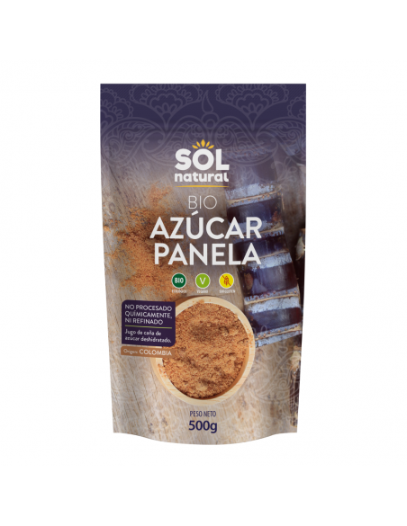 Azúcar Panela Bio 500 g. Sol Natural