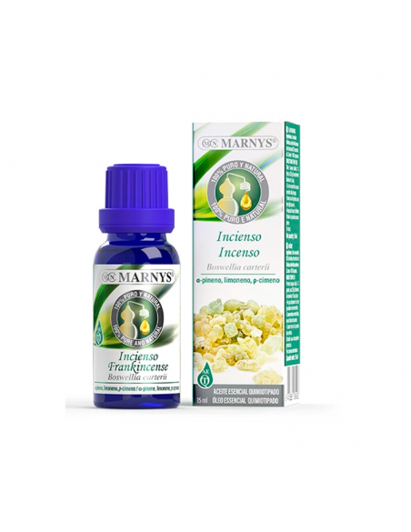 Aceite esencial de incienso 15 ml. Marnys