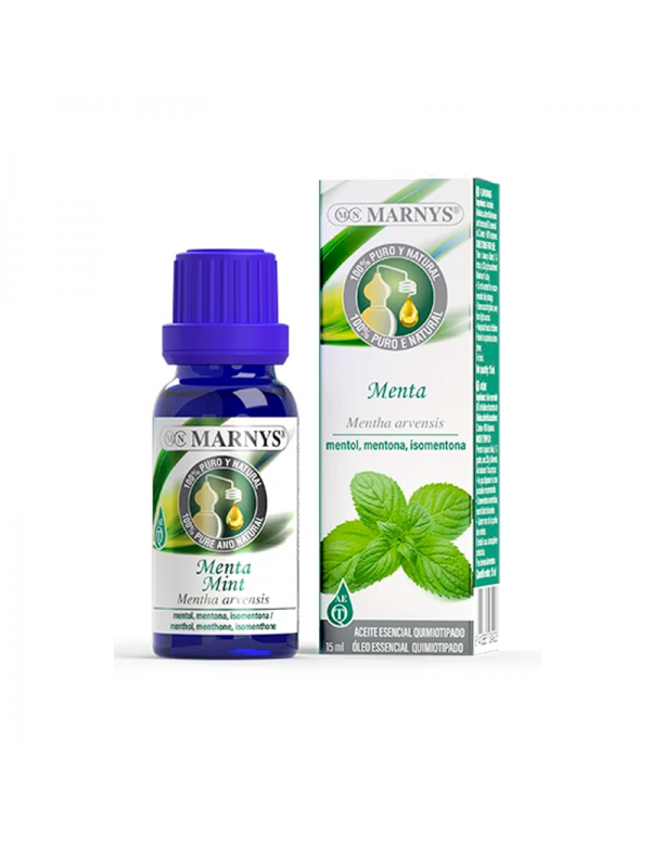 Aceite Esencial de menta Arvensis 15 ml. Marnys