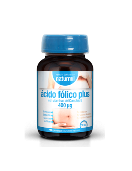 Acido Fólico Plus 90 comprimidos. Naturmil. Dietmed