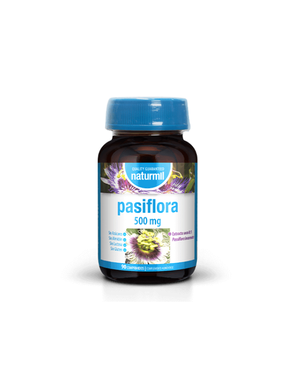 Pasiflora 500 mg. 90 comprimidos. Naturmil. Dietmed