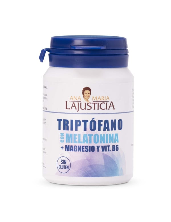 Triptófano con melatoninamagnesio y vit. B6 60 comp. AMLJ