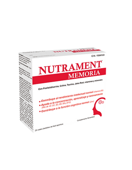 Nutrament 20 viales. Ionfarma