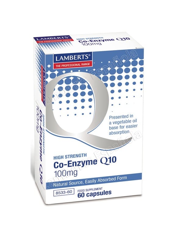 Coenzima Q10 100 mg 60 cápsulas. Lamberts