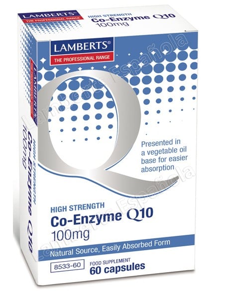 Coenzima Q10 100 mg 60 cápsulas. Lamberts