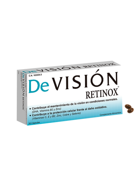Devision retinox 30 cápsulas. Ionfarma. Pharma OTC