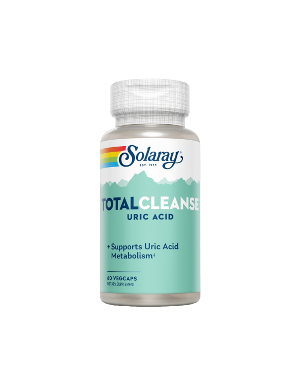Total Cleanse Uric Acid 60 cápsulas. Solaray