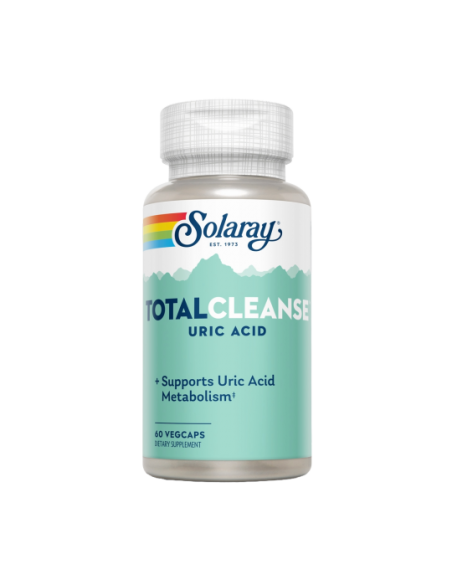 Total cleanse uric acid 60 cápsulas. Solaray