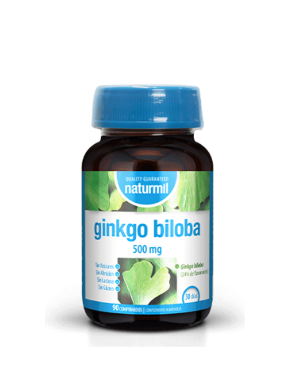 Ginkgo Biloba forte 500 mg 90 comp. Naturmil. Dietmed