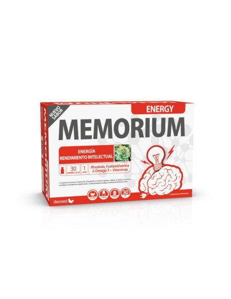 Memorium Energy 30 ampollas. Dietmed