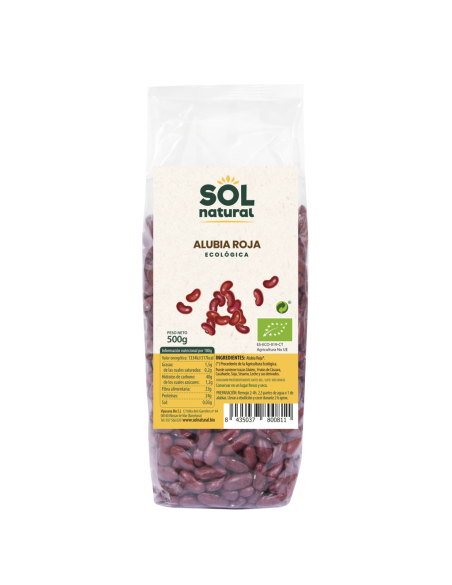 Alubia roja 500 g. Sol Natural
