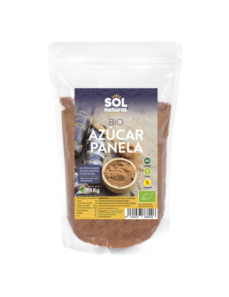 Azúcar Panela Bio 1 Kg. Sol Natural