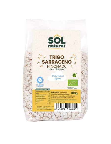 Trigo Sarraceno Hinchado 100 g. Sol Natural