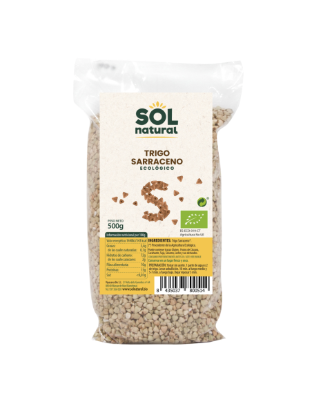 Trigo sarraceno 500 g. Sol natural