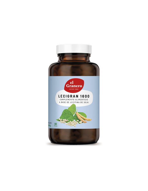 Lecigran 1600 mg 90 perlas. El Granero. Biogran