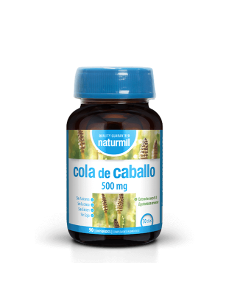 Cola de Caballo 500 mg 90 comprimidos. Naturmil. Dietmed