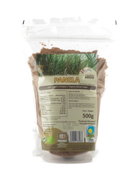 Azúcar Panela 500g Bio. El Oro de los Andes