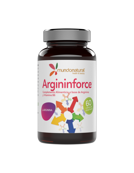 Argininforce 60 cápsulas. Mundonatural