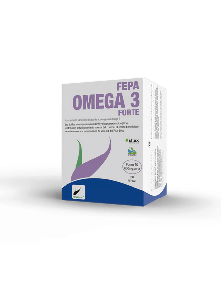Fepa Omega 3 forte 60 perlas. Fepadiet
