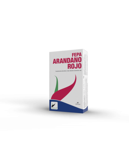 Fepa Arándano rojo 60 cápsulas. Fepadiet