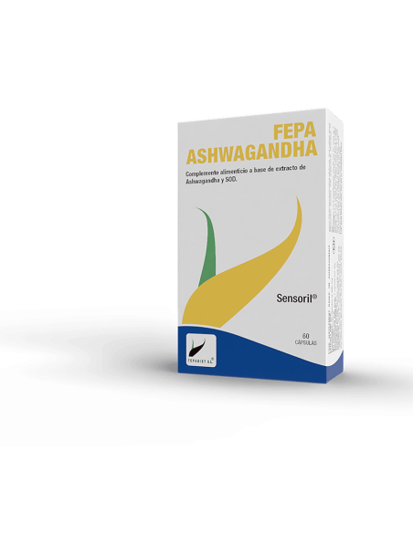 Fepa Ashwagandha 60 cápsulas. Fepadiet