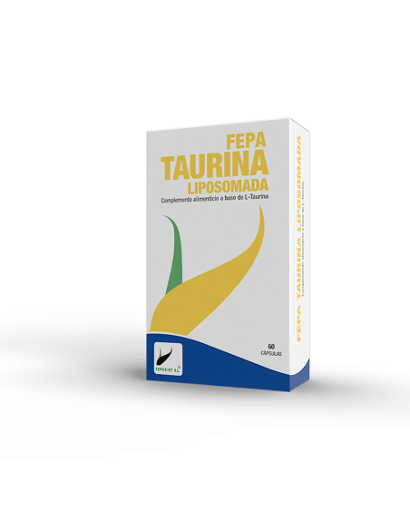 Fepa Taurina liposomada 60 cápsulas. Fepadiet