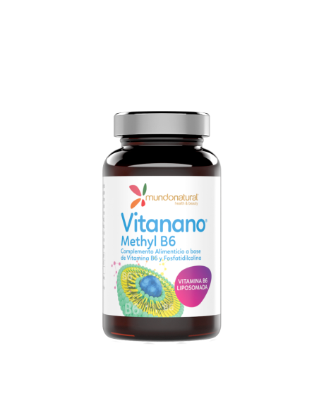 Vitanano Methyl B6 30 cápsulas. Mundonatural