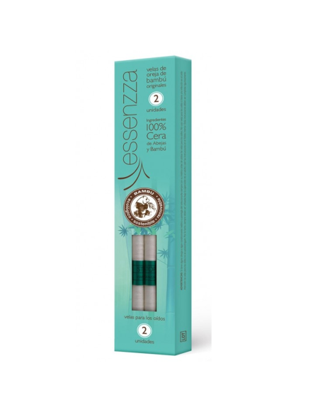 Velas de oído Bambú, 2 uds. Essenzza