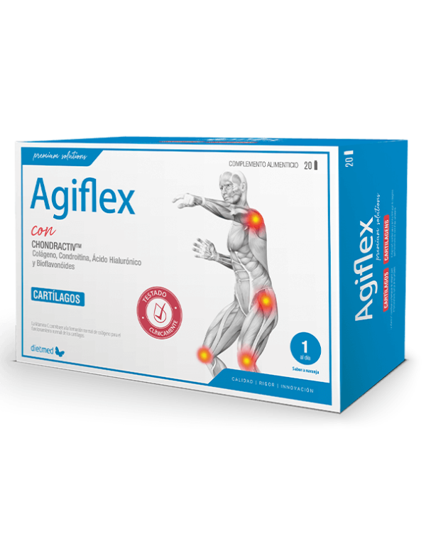Agiflex 20 ampollas. Dietmed