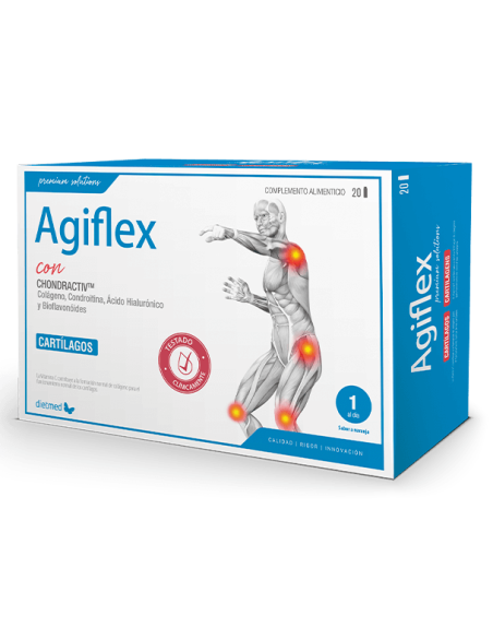 Agiflex 20 ampollas. Dietmed
