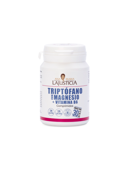 Triptófano con magnesio+vitamina B6 60 comp. AMLJ