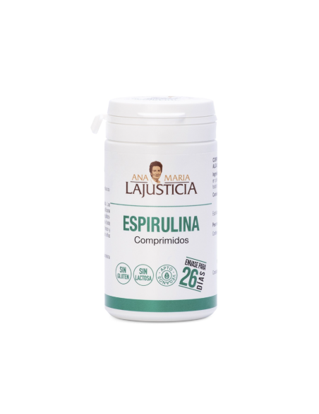Espirulina 160 comprimidos. Ana María Lajusticia