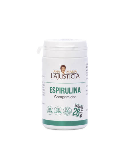 Espirulina 160 comprimidos. Ana María lajusticia