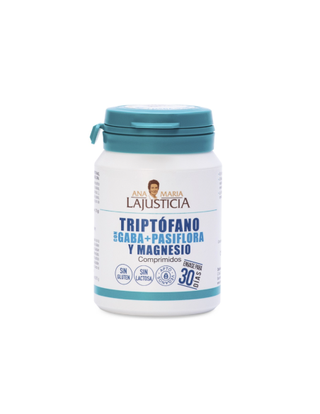Triptófano con gabapasiflora y magnesio 60 comp. AMLJ