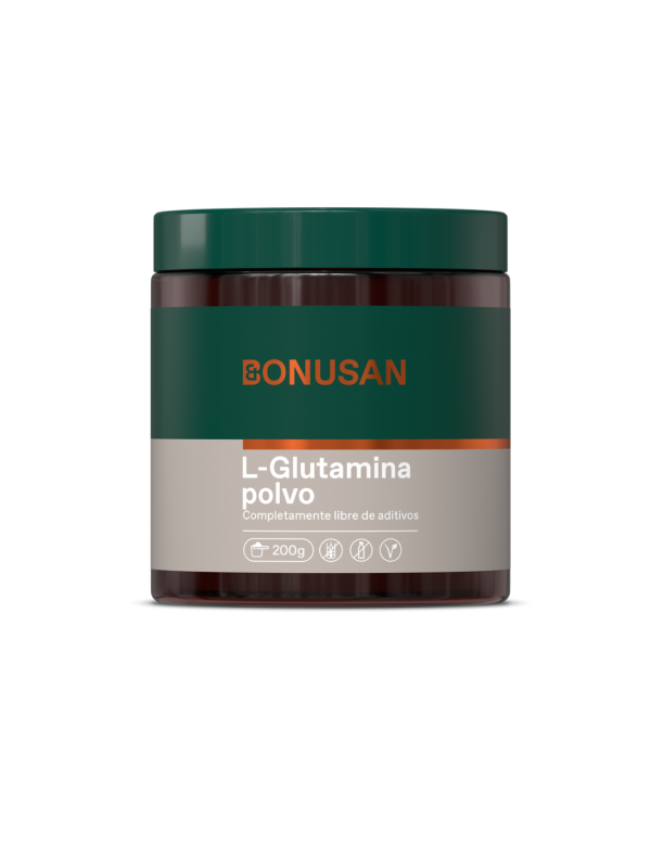 L-Glutamina en polvo 200 g. Bonusan