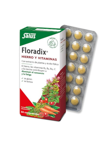 Floradix 84 comprimidos. Salus