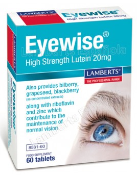 Pack x3 Eyewise 60 cápsulas. Lamberts