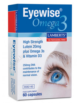 Pack x3 Eyewise Omega 3 60 cápsulas. Lamberts