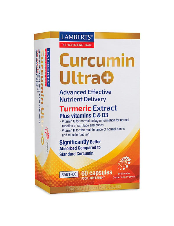 Curcumin Ultra  60 cápsulas. Lamberts