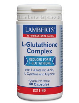 Pack x3 L-glutathione Complex 60 cápsulas. Lamberts