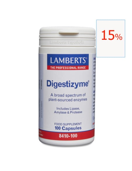 Digestizyme 100 cápsulas. Lamberts