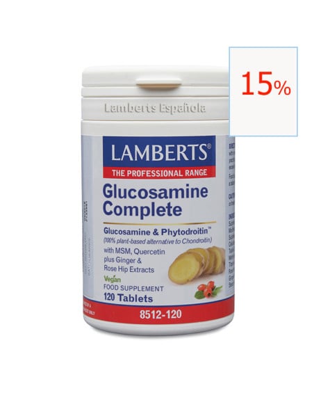 Glucosamine complete vegan 120 tabletas Lamberts
