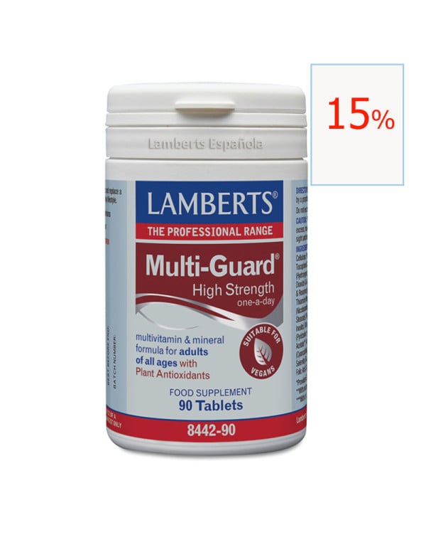 Multi-Guard high strength 90 tabletas. Lamberts