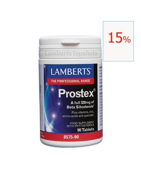 Prostex beta sitosteroles 90 tabletas. Lamberts