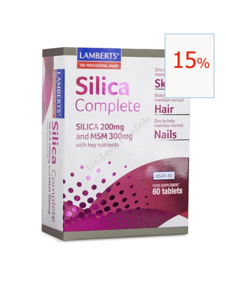 Silica Complete 200 mg 60 cápsulas. Lamberts