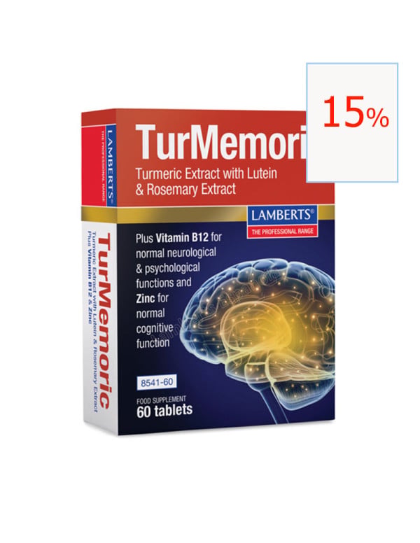 Turmemoric 60 tabletas. Lamberts