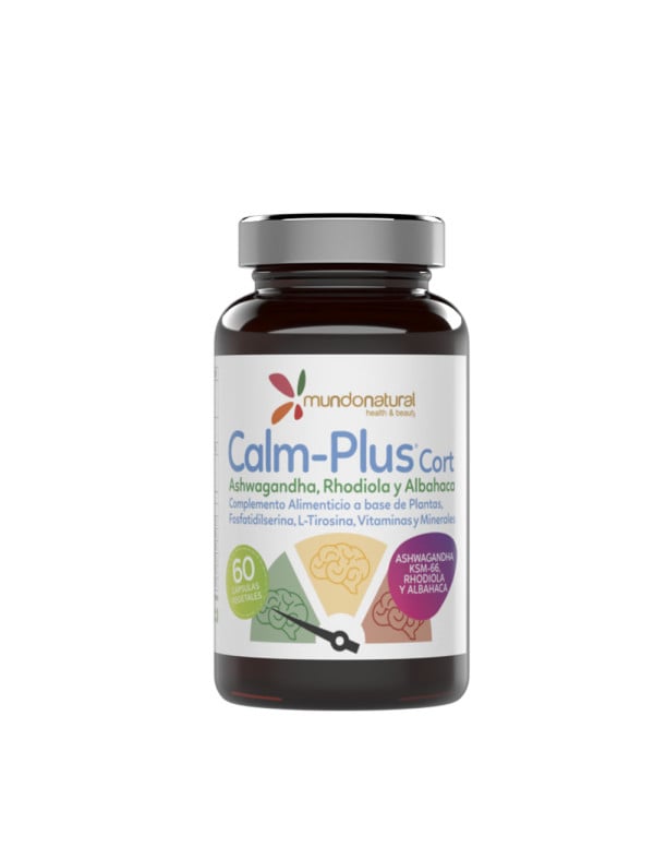 Calm-plus Cort 60 cápsulas. mundonatural
